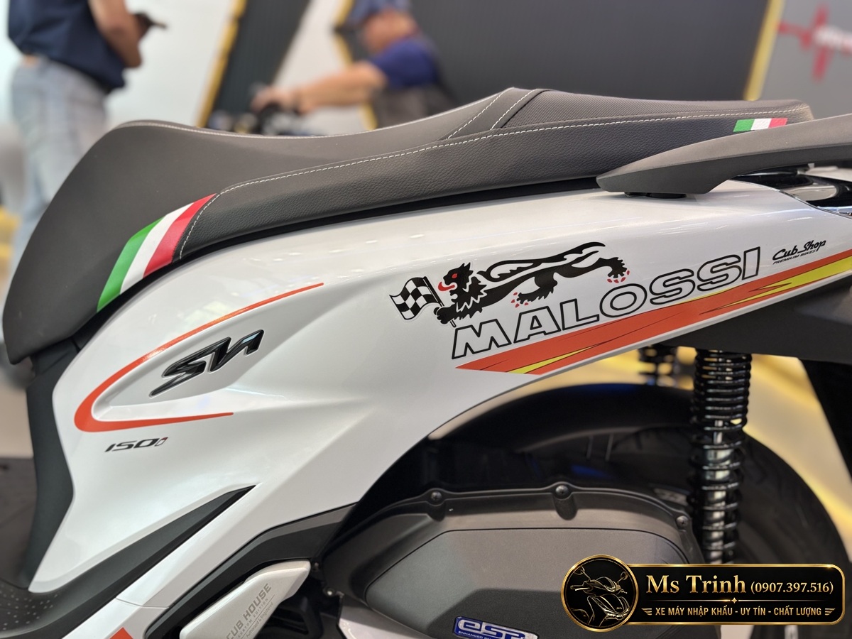 Honda SH150 Ý Malossi 2026 tại Gia Lai - Tem custom thể thao, dáng SH thanh lịch