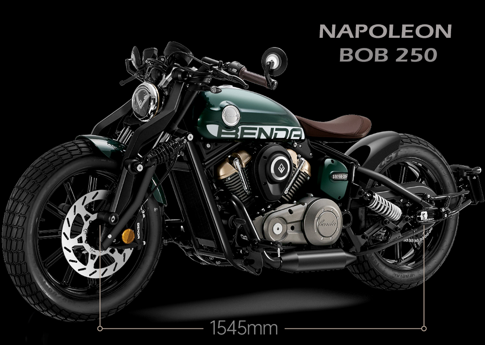 Benda Napolenon Bobber 250, Phân Phối Chính Hãng, Cao Cấp, Giá Rẻ tại Gia Lai