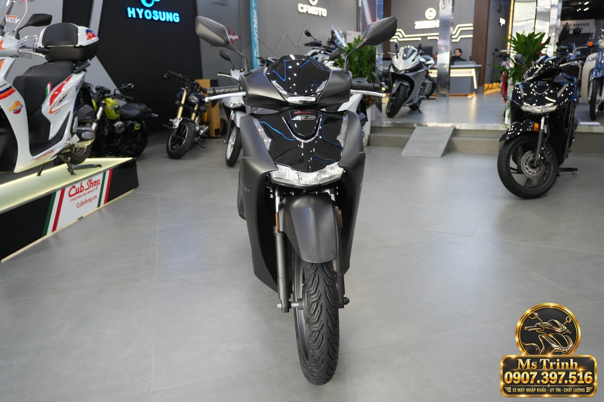 Honda SH150i Ý đen nhám 2027 tại Gia Lai sắc đen lịch lãm giá tốt, chính ngạch