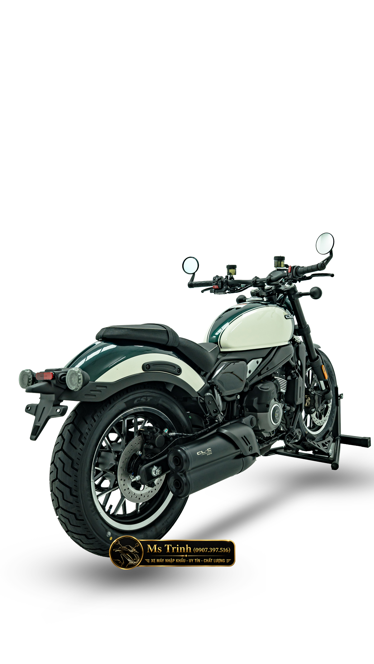 CFMOTO 450CL-C AMT Gia Lai Cruiser 449cc số tự động, giá 167 triệu