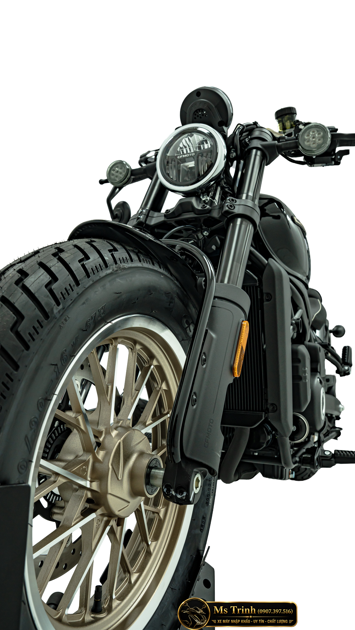 CFMOTO 450CL-C AMT Gia Lai Cruiser 449cc số tự động, giá 167 triệu