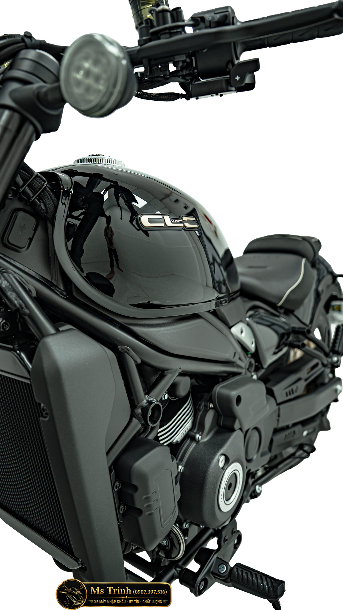 CFMOTO 450CL-C AMT Gia Lai Cruiser 449cc số tự động, giá 167 triệu