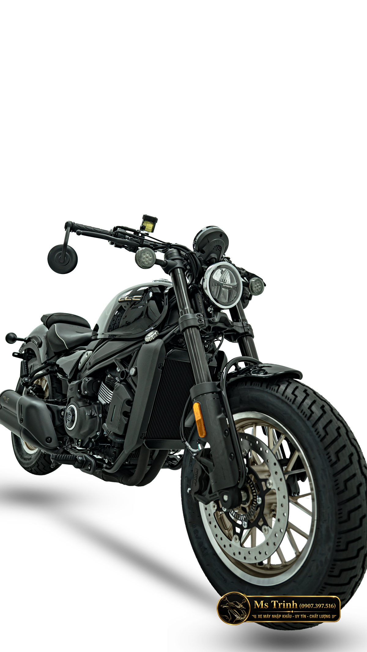 CFMOTO 450CL-C AMT Gia Lai Cruiser 449cc số tự động, giá 167 triệu