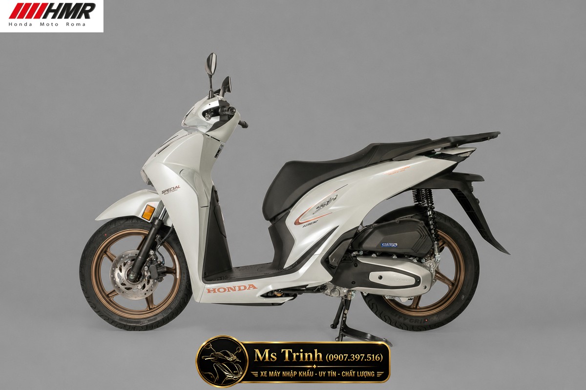 Honda SH150i Special Edition màu trắng 2026 nhập Ý tại Gia Lai - Vẻ đẹp thanh lịch của dòng SH Ý cao cấp