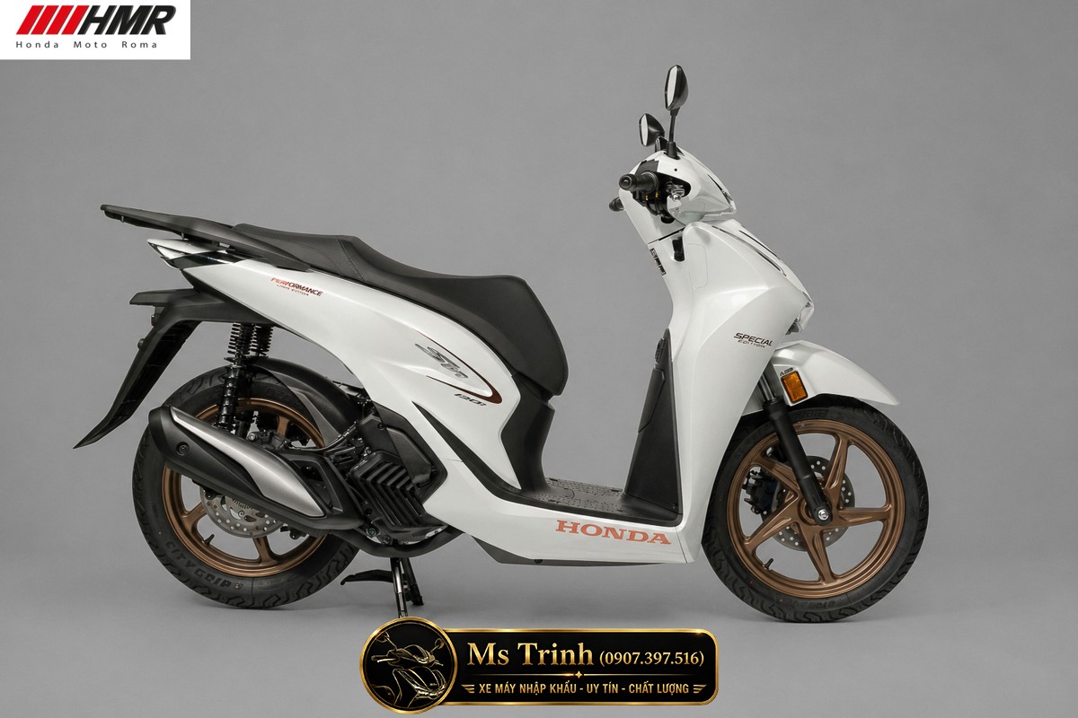 Honda SH150i Special Edition màu trắng 2026 nhập Ý tại Gia Lai - Vẻ đẹp thanh lịch của dòng SH Ý cao cấp