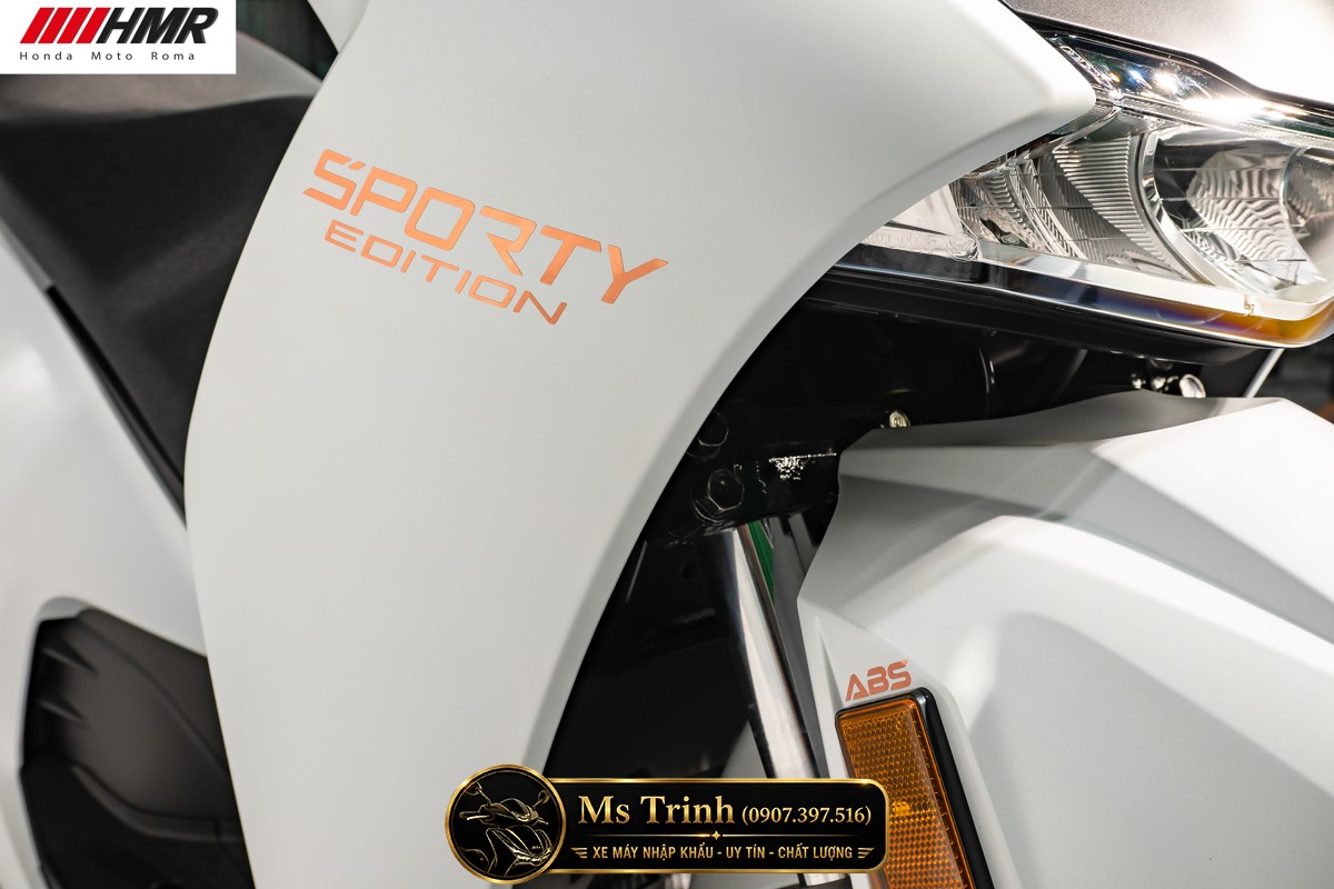 Honda SH350i nhập Ý 2026 tại Gia Lai - SH350i Sporty Trắng Nhám, Xám Bóng Đẳng Cấp Chuẩn Ý