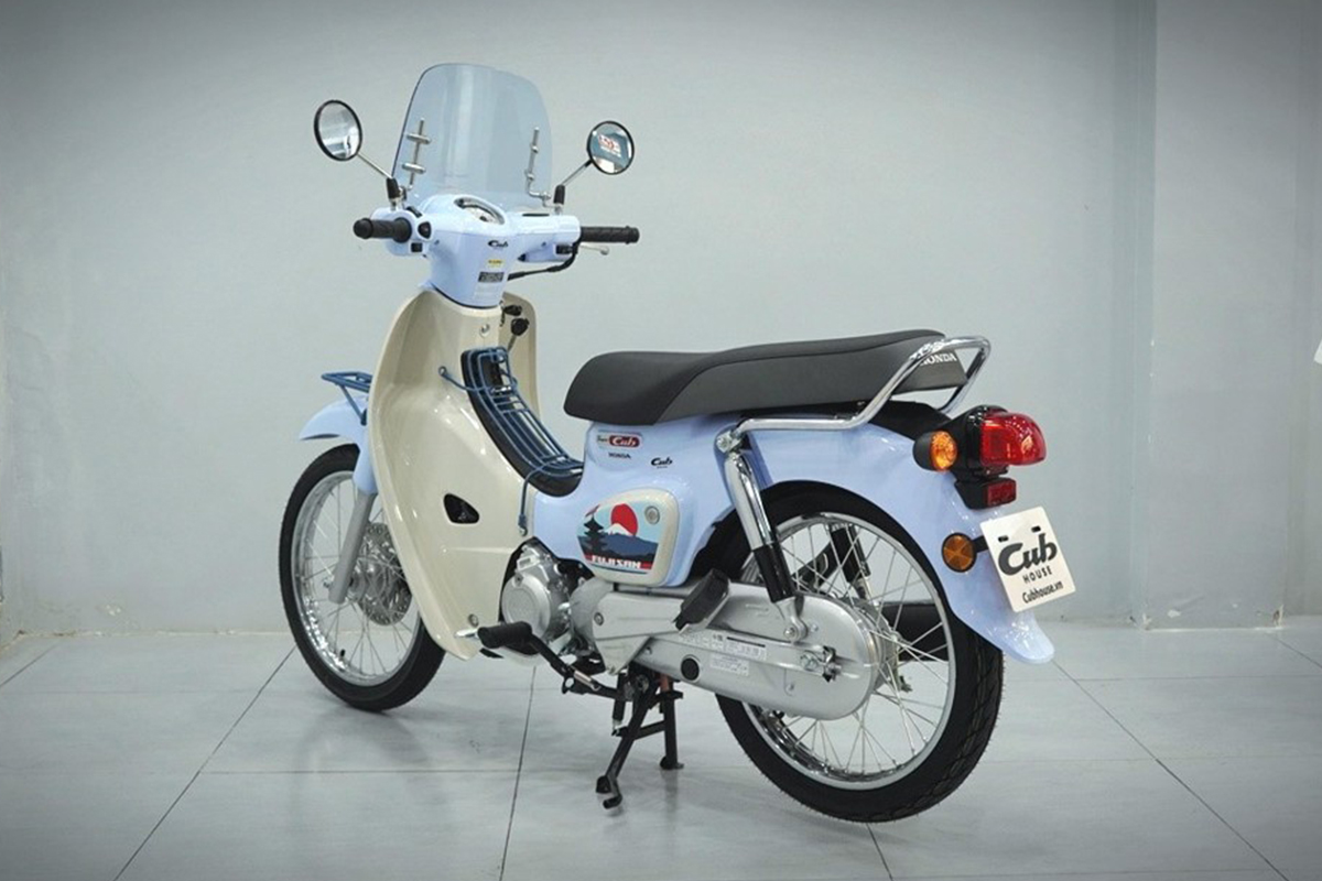 Honda Cub 110 Fujisan bản giới hạn tại Gia Lai - Thiết kế đậm chất Nhật Bản