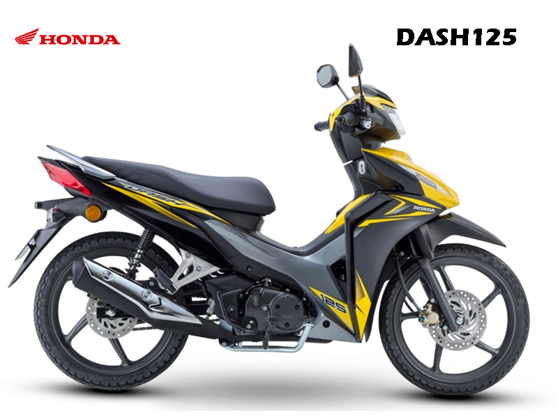 Honda Dash125 2025, 2 thắng dĩa, NK Chính Hãng Malaysia tại Gia Lai