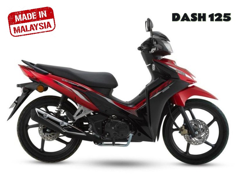 Honda Dash125 2025, 2 thắng dĩa, NK Chính Hãng Malaysia tại Gia Lai