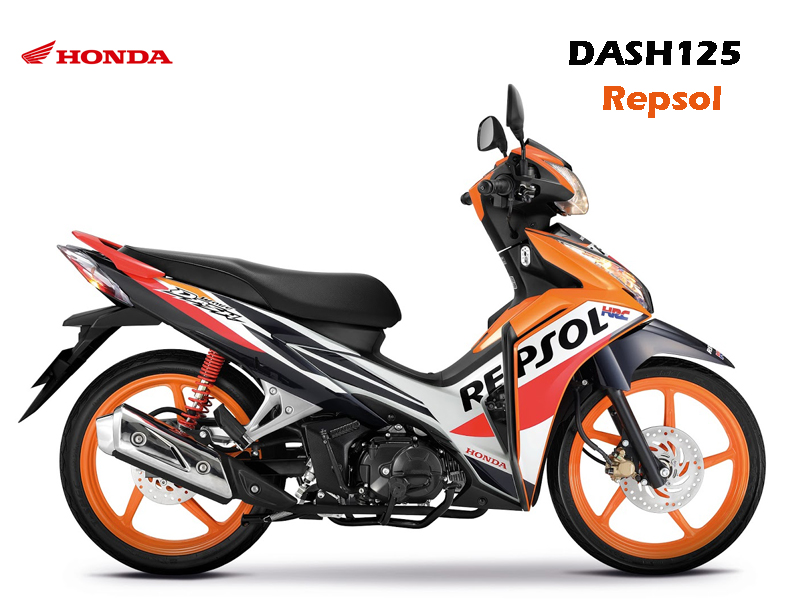 Honda Dash125 2025, 2 thắng dĩa, NK Chính Hãng Malaysia tại Gia Lai