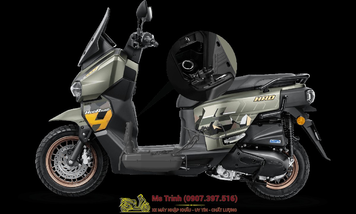 Honda HRD125 2026 - Xe tay ga ADV cá tính, ABS 2 kênh, công nghệ hiện đại tại Gia Lai