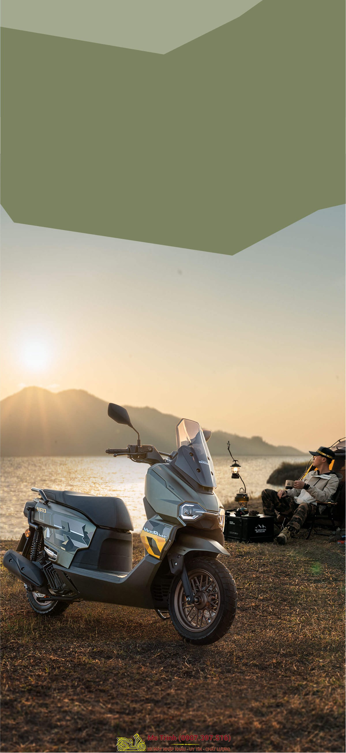 Honda HRD125 2026 - Xe tay ga ADV cá tính, ABS 2 kênh, công nghệ hiện đại tại Gia Lai