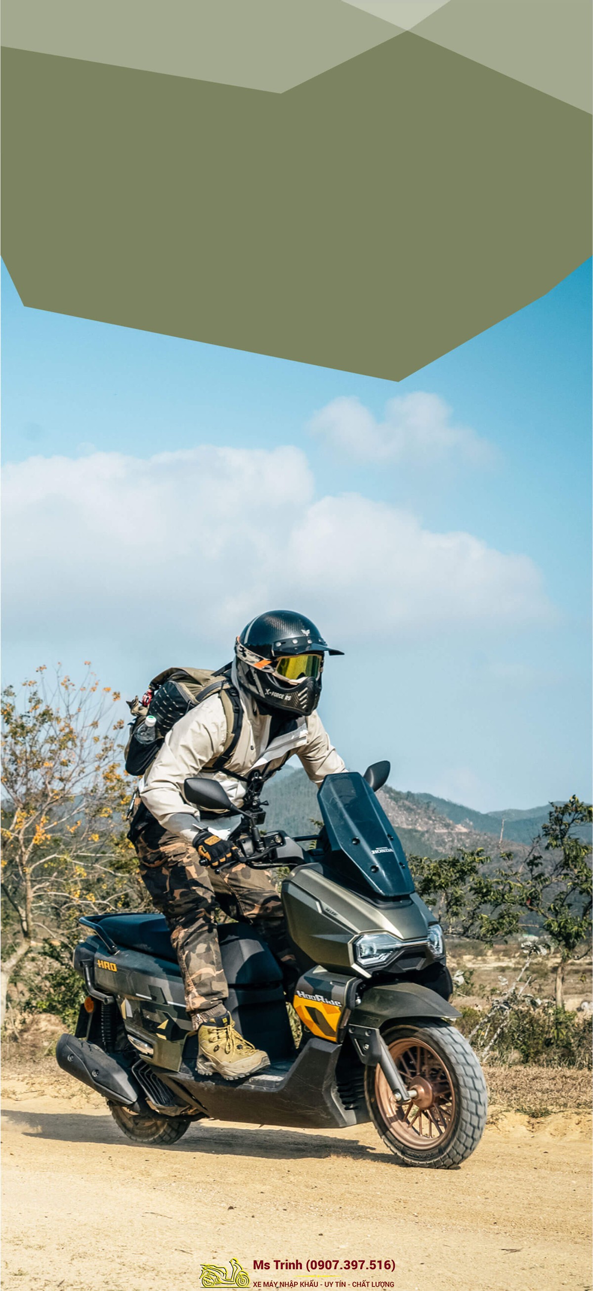 Honda HRD125 2026 - Xe tay ga ADV cá tính, ABS 2 kênh, công nghệ hiện đại tại Gia Lai