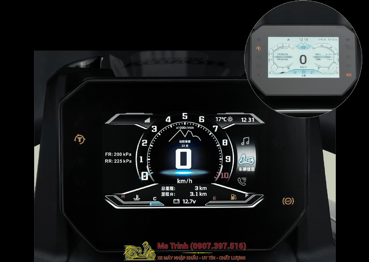 Honda HRD125 2026 - Xe tay ga ADV cá tính, ABS 2 kênh, công nghệ hiện đại tại Gia Lai