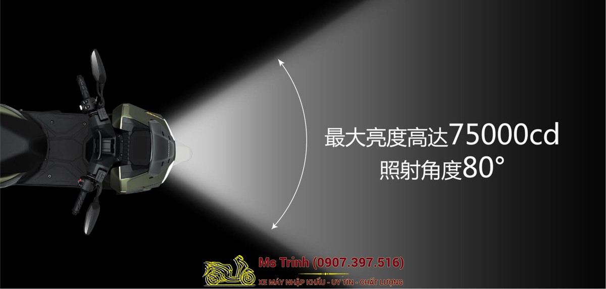 Honda HRD125 2026 - Xe tay ga ADV cá tính, ABS 2 kênh, công nghệ hiện đại tại Gia Lai