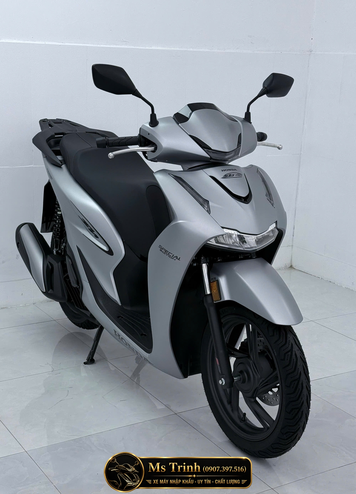 Honda SH150i Special Edition HMR màu bạc nhập Ý 2026 tại Gia Lai | Giá mới nhất, xe chính ngạch Honda Moto Roma