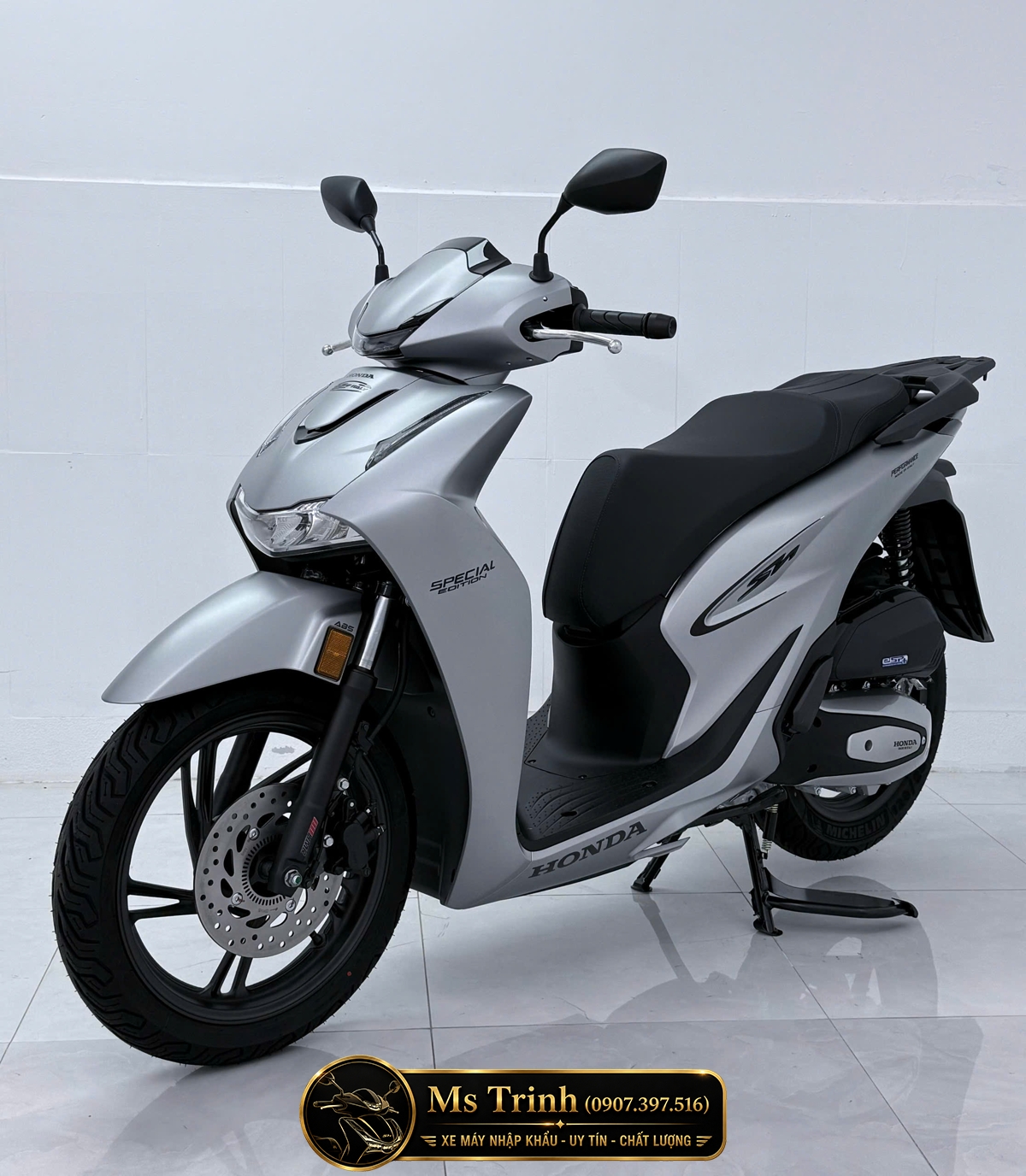 Honda SH150i Special Edition HMR màu bạc nhập Ý 2026 tại Gia Lai | Giá mới nhất, xe chính ngạch Honda Moto Roma