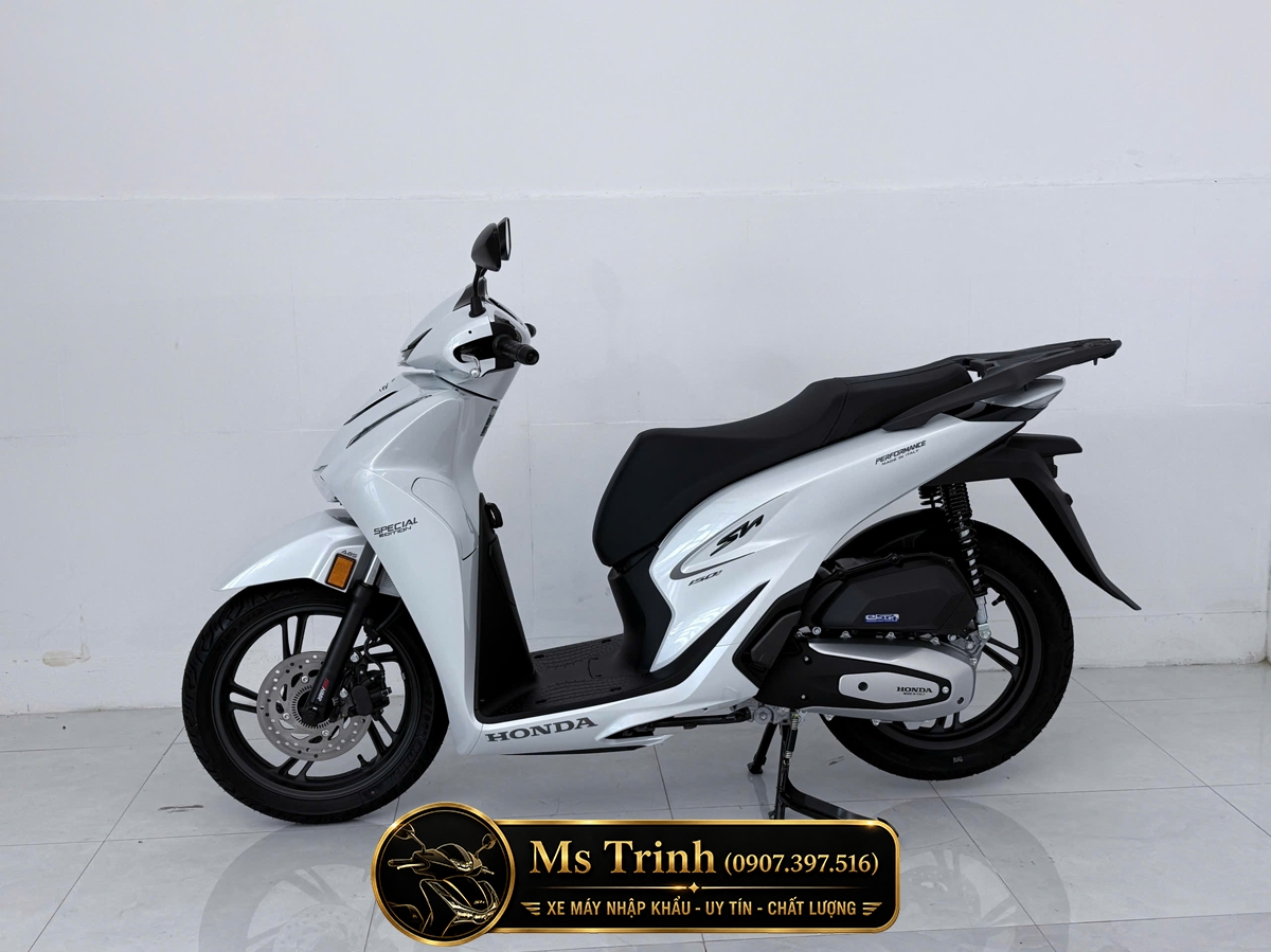 Honda SH150i Special Edition Standard nhập HMR Ý màu trắng tại Gia Lai: Giá trị nằm trong từng chi tiết nguyên bản