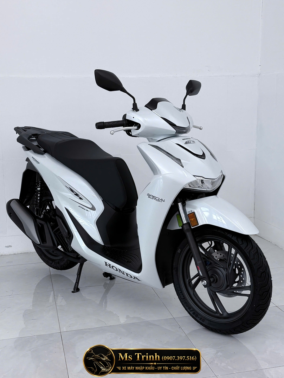 Honda SH150i Special Edition Standard nhập HMR Ý màu trắng tại Gia Lai: Giá trị nằm trong từng chi tiết nguyên bản