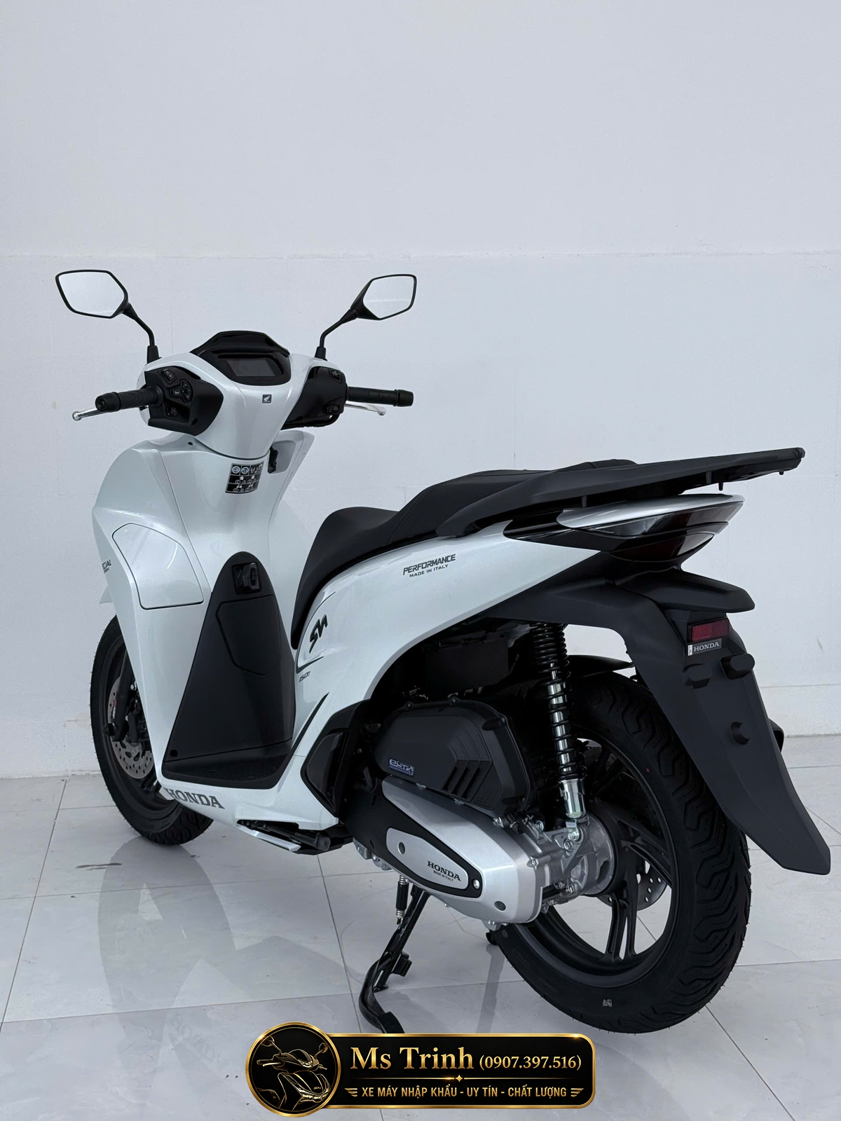 Honda SH150i Special Edition Standard nhập HMR Ý màu trắng tại Gia Lai: Giá trị nằm trong từng chi tiết nguyên bản