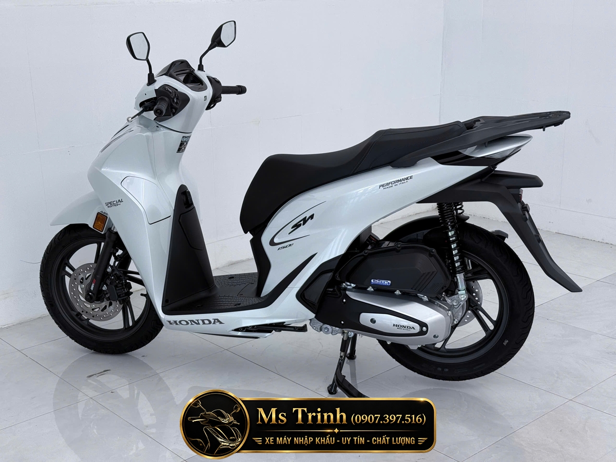 Honda SH150i Special Edition Standard nhập HMR Ý màu trắng tại Gia Lai: Giá trị nằm trong từng chi tiết nguyên bản