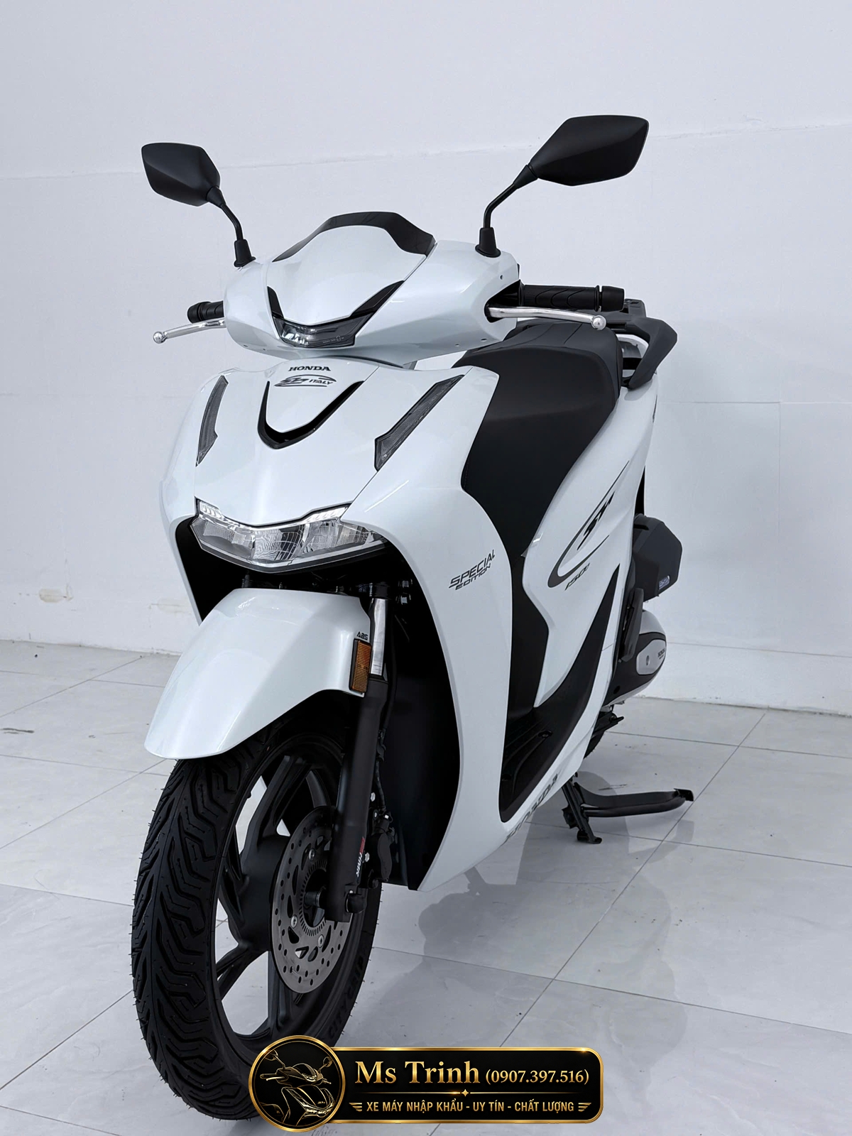 Honda SH150i Special Edition Standard nhập HMR Ý màu trắng tại Gia Lai: Giá trị nằm trong từng chi tiết nguyên bản