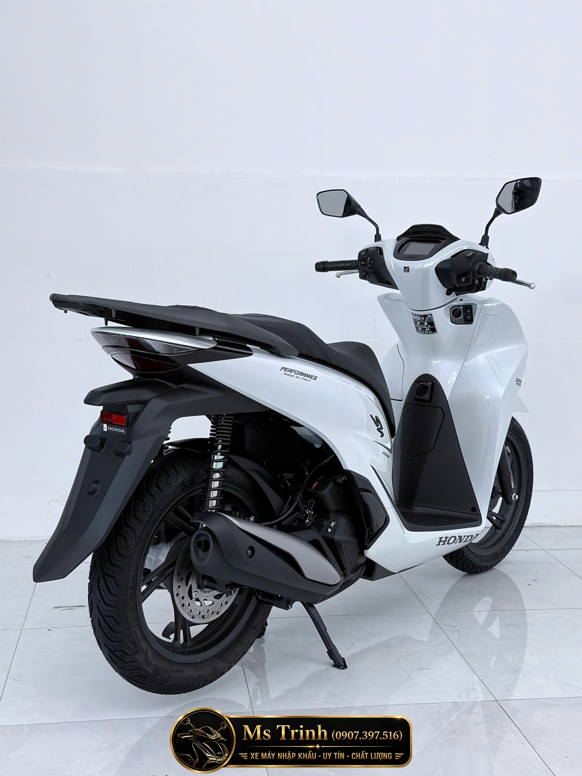 Honda SH150i Special Edition Standard nhập HMR Ý màu trắng tại Gia Lai: Giá trị nằm trong từng chi tiết nguyên bản