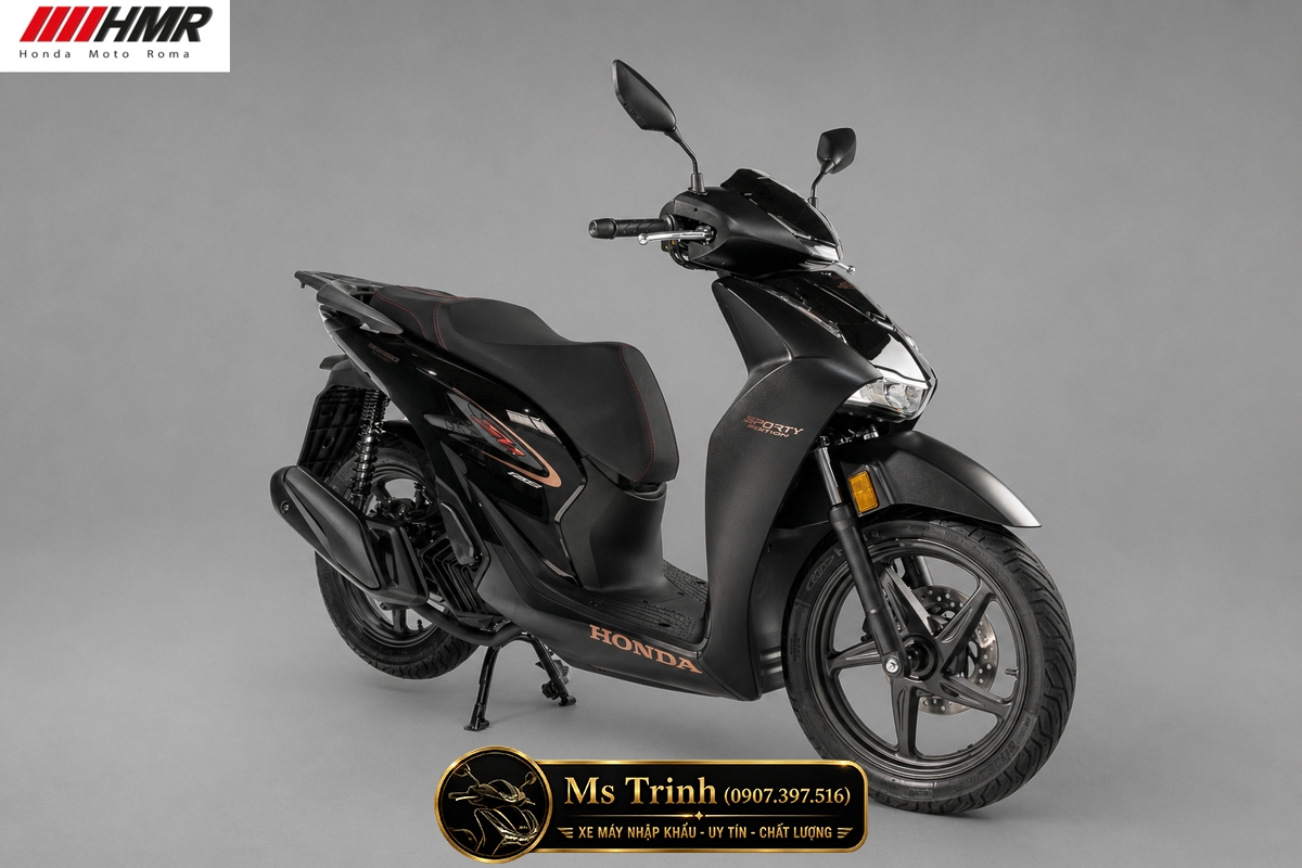 Honda SH150i nhập Ý 2026 Sporty màu đen tại Gia Lai - Mẫu SH Ý cao cấp được săn đón nhất hiện nay