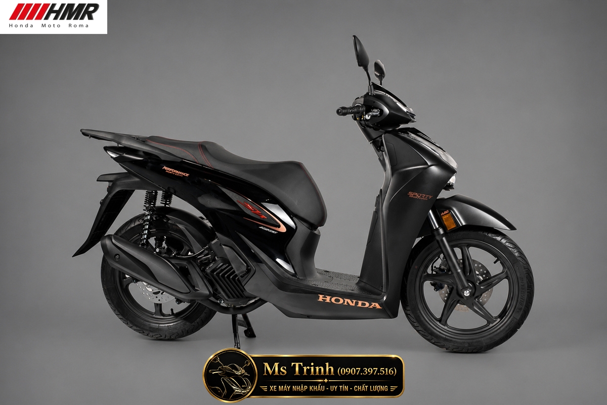 Honda SH150i nhập Ý 2026 Sporty màu đen tại Gia Lai - Mẫu SH Ý cao cấp được săn đón nhất hiện nay