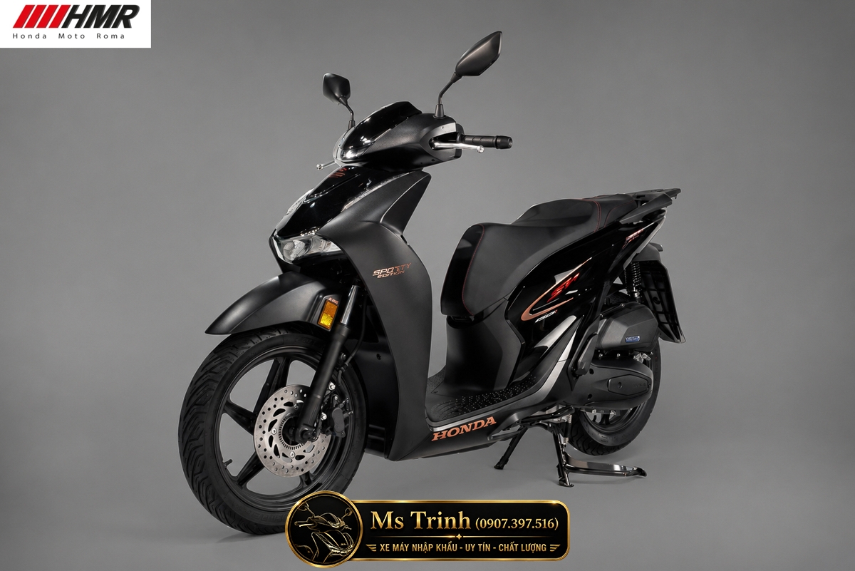 Honda SH150i nhập Ý 2026 Sporty màu đen tại Gia Lai - Mẫu SH Ý cao cấp được săn đón nhất hiện nay