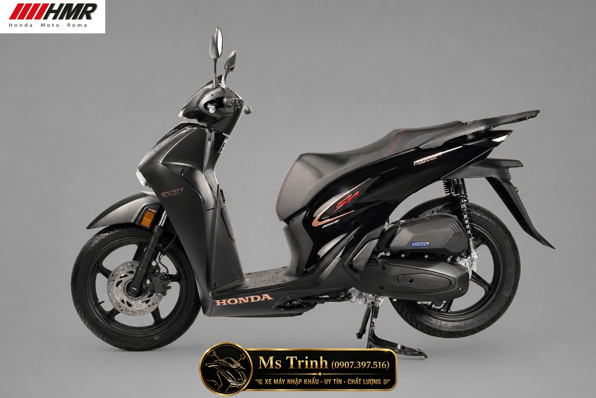 Honda SH150i nhập Ý 2026 Sporty màu đen tại Gia Lai - Mẫu SH Ý cao cấp được săn đón nhất hiện nay