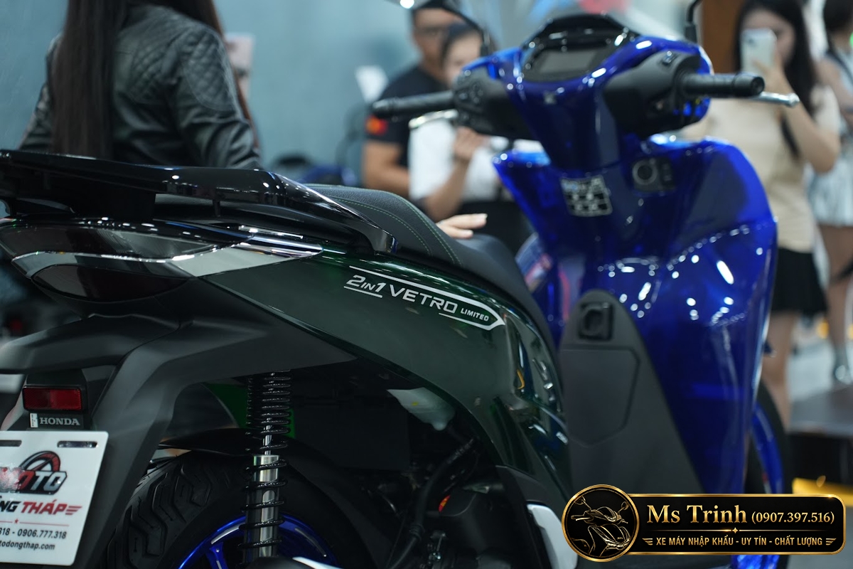 Honda SH150i Vetro Sapphire - Green tại Gia Lai: SH Ý 2 trong 1 giới hạn 200 xe