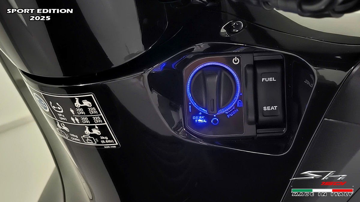 Honda SH150i 2025 Italy Sport Edition Màu Đen, Nhập Chính Hãng, Giá Rẻ tại Gia Lai