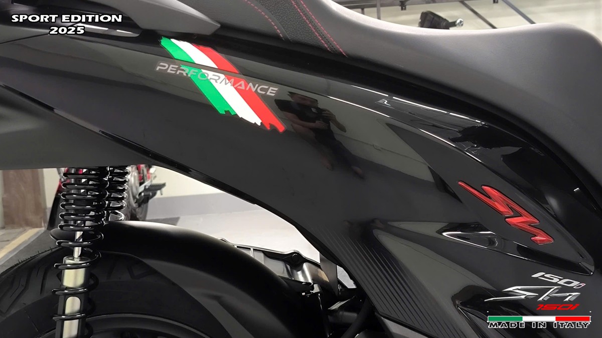 Honda SH150i 2025 Italy Sport Edition Màu Đen, Nhập Chính Hãng, Giá Rẻ tại Gia Lai