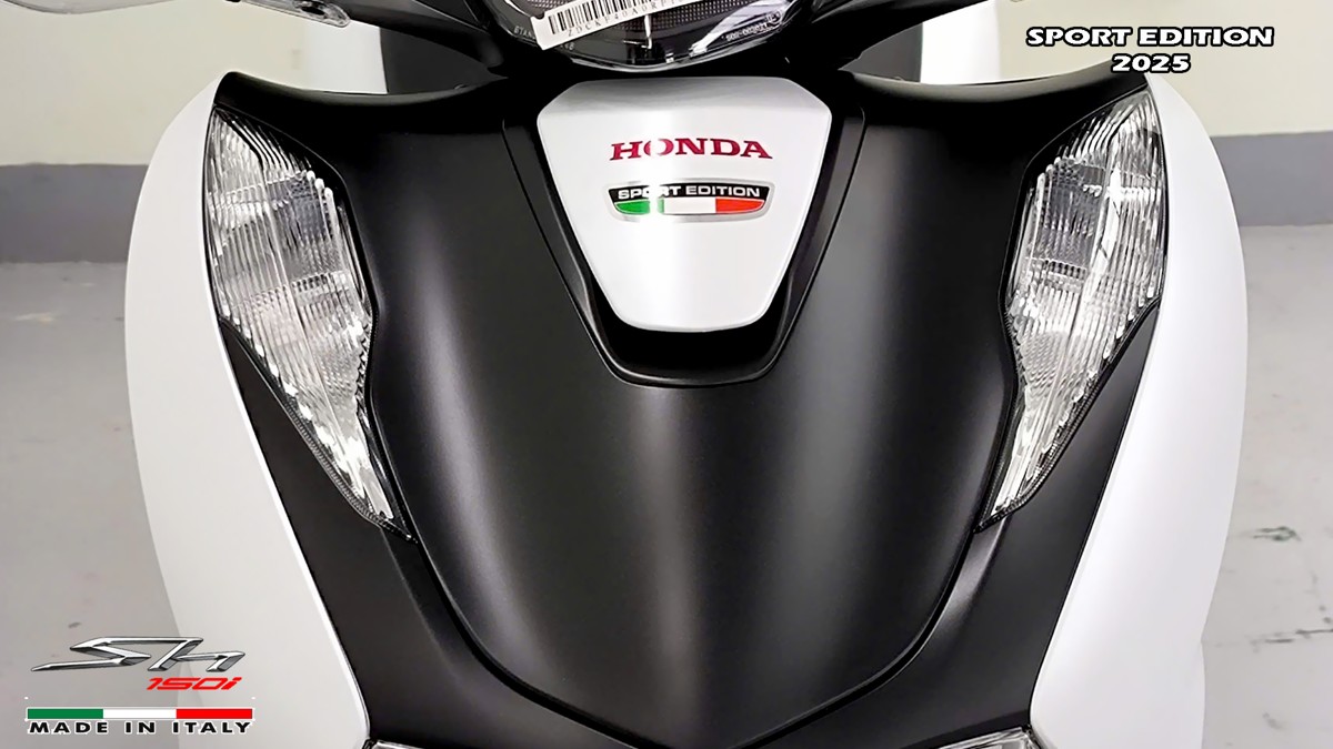 Honda SH150i Sport Edition 2025 Trắng, Made In Italy, Nhập Chính Hãng tại Gia Lai