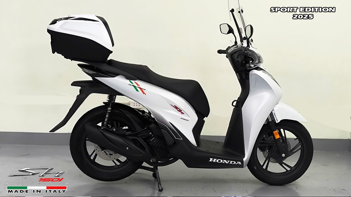 Honda SH150i Sport Edition 2025 Trắng, Made In Italy, Nhập Chính Hãng tại Gia Lai