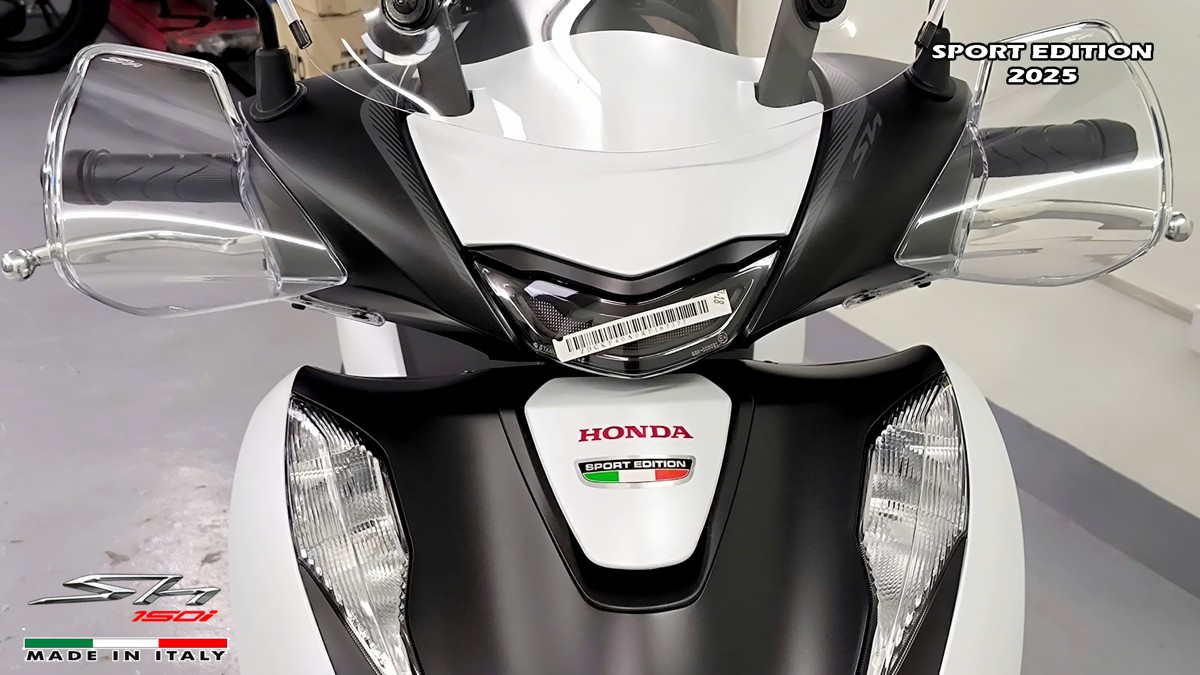 Honda SH150i Sport Edition 2025 Trắng, Made In Italy, Nhập Chính Hãng tại Gia Lai