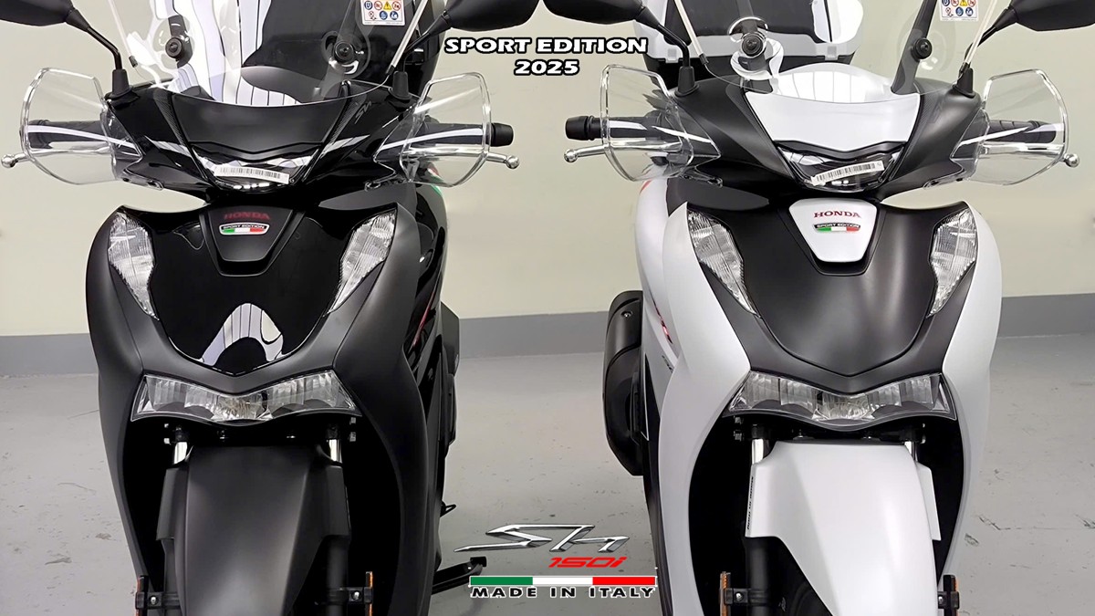 Honda SH150i Sport Edition 2025 Trắng, Made In Italy, Nhập Chính Hãng tại Gia Lai