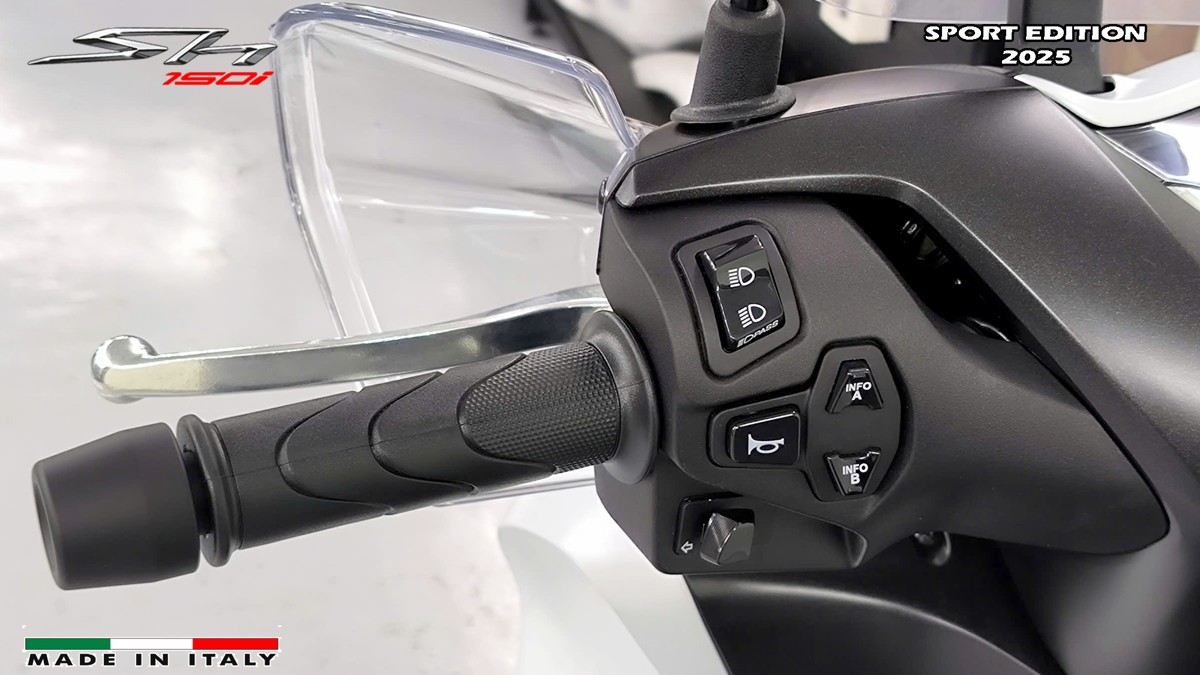 Honda SH150i Sport Edition 2025 Trắng, Made In Italy, Nhập Chính Hãng tại Gia Lai