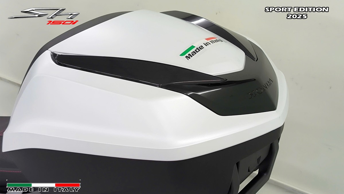 Honda SH150i Sport Edition 2025 Trắng, Made In Italy, Nhập Chính Hãng tại Gia Lai
