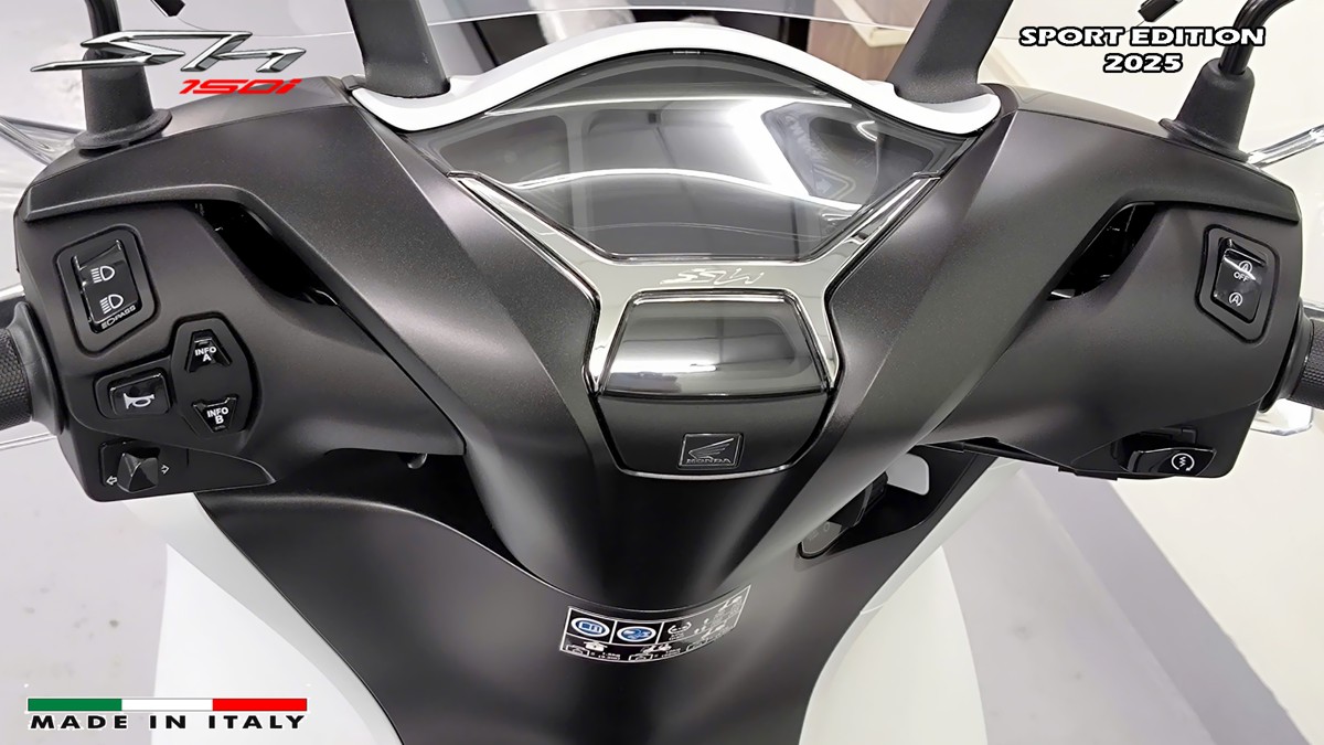 Honda SH150i Sport Edition 2025 Trắng, Made In Italy, Nhập Chính Hãng tại Gia Lai