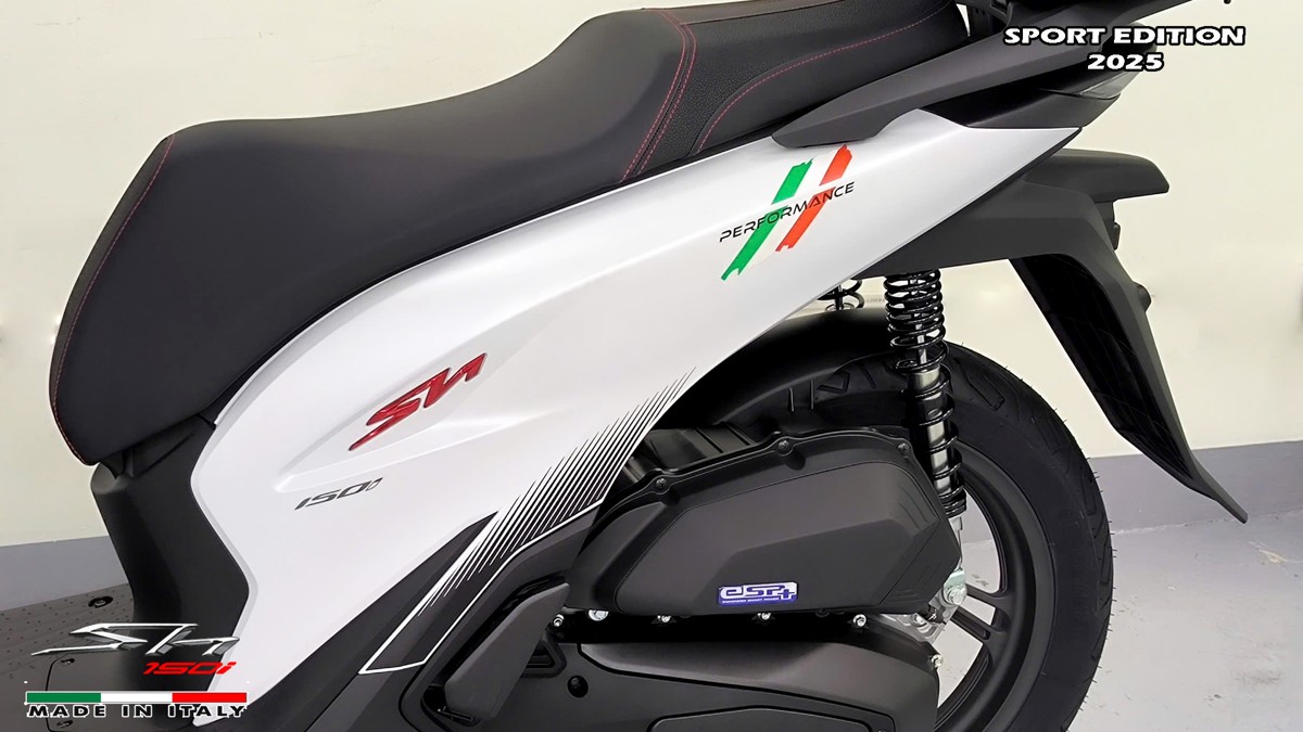 Honda SH150i Sport Edition 2025 Trắng, Made In Italy, Nhập Chính Hãng tại Gia Lai