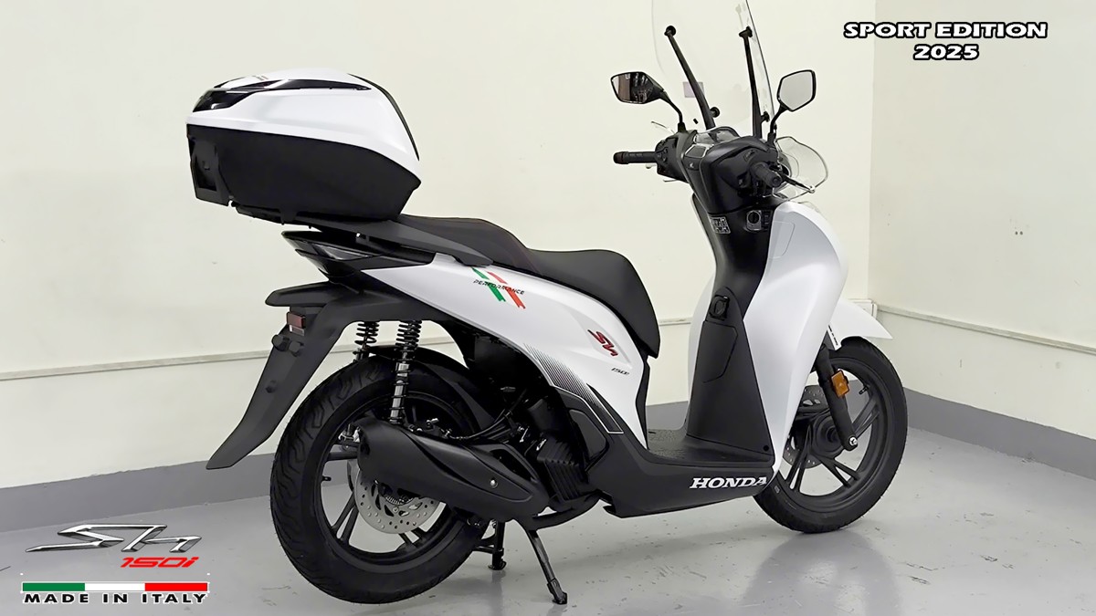 Honda SH150i Sport Edition 2025 Trắng, Made In Italy, Nhập Chính Hãng tại Gia Lai
