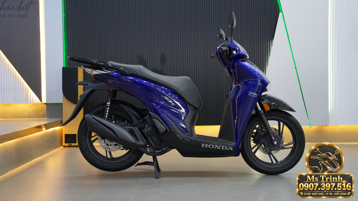 Honda SH150 Vetro Blue 2027 tại Gia Lai - Xanh Sapphire trong suốt, nhập Ý sang trọng