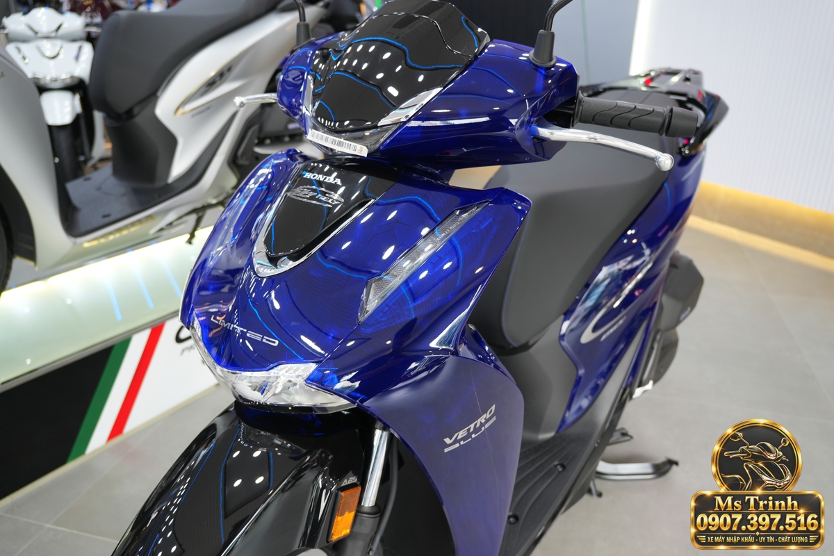Honda SH150 Vetro Blue 2027 tại Gia Lai - Xanh Sapphire trong suốt, nhập Ý sang trọng