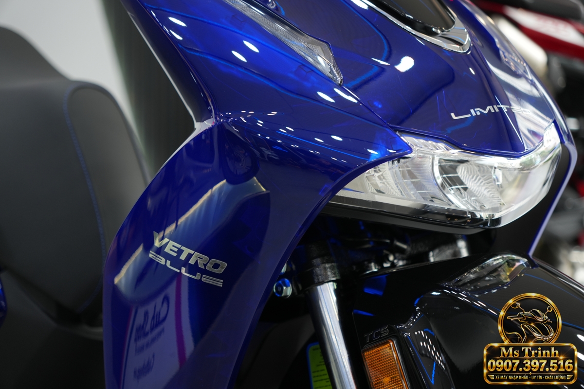 Honda SH150 Vetro Blue 2027 tại Gia Lai - Xanh Sapphire trong suốt, nhập Ý sang trọng