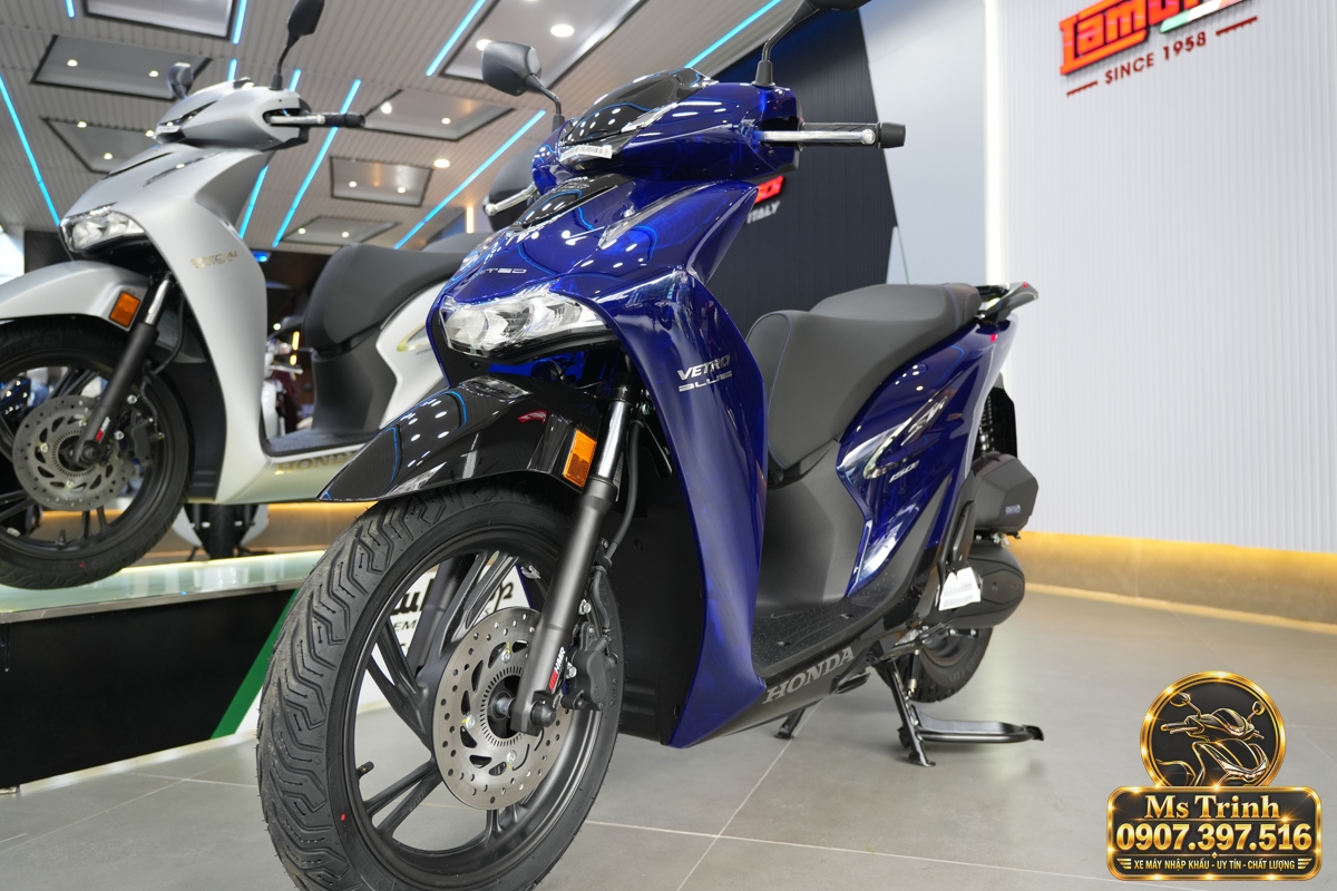 Honda SH150 Vetro Blue 2027 tại Gia Lai - Xanh Sapphire trong suốt, nhập Ý sang trọng