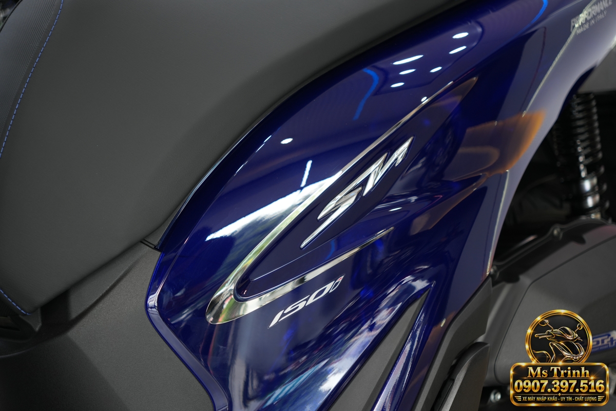 Honda SH150 Vetro Blue 2027 tại Gia Lai - Xanh Sapphire trong suốt, nhập Ý sang trọng
