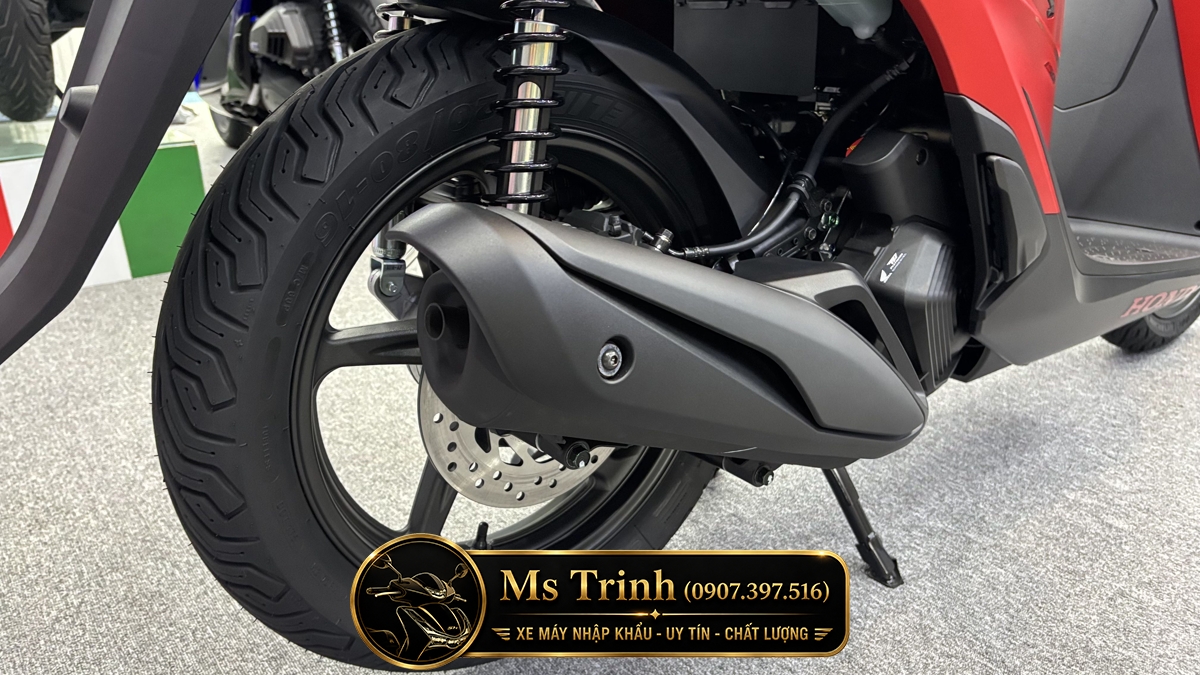 Honda SH150 Ý 2026 màu đỏ Sporty New Concept tại Gia Lai: Giá trị khác biệt của một chiếc SH nhập khẩu
