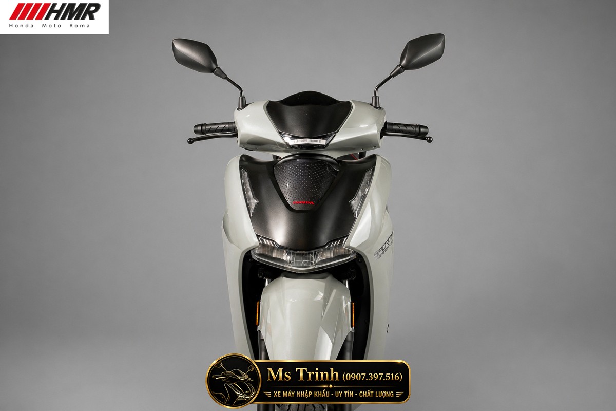 Honda SH350i nhập Ý 2026 tại Gia Lai - SH350i Sporty Trắng Nhám, Xám Bóng Đẳng Cấp Chuẩn Ý